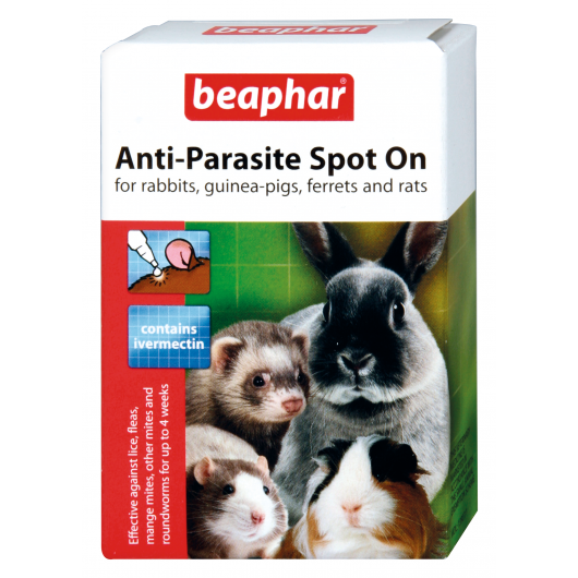 Beaphar Spot On for Rabbits & Guinea Pigs 4pip