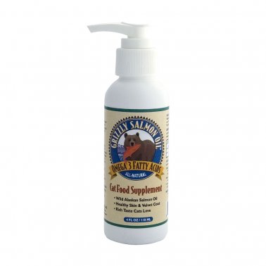 Grizzly Salmon Oil Supplement for Cats 4oz