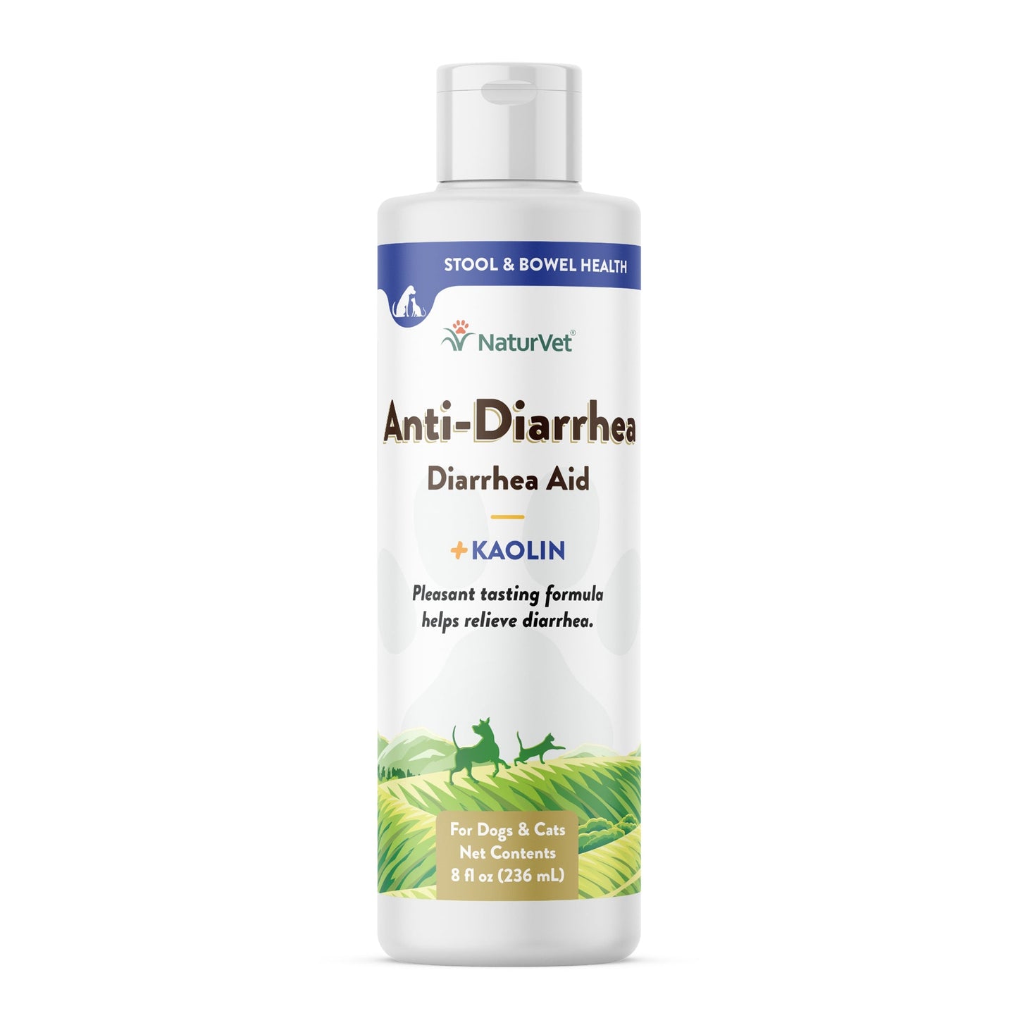 NaturVet Anti- Diarrhea Aid Plus Kaolin 8oz.