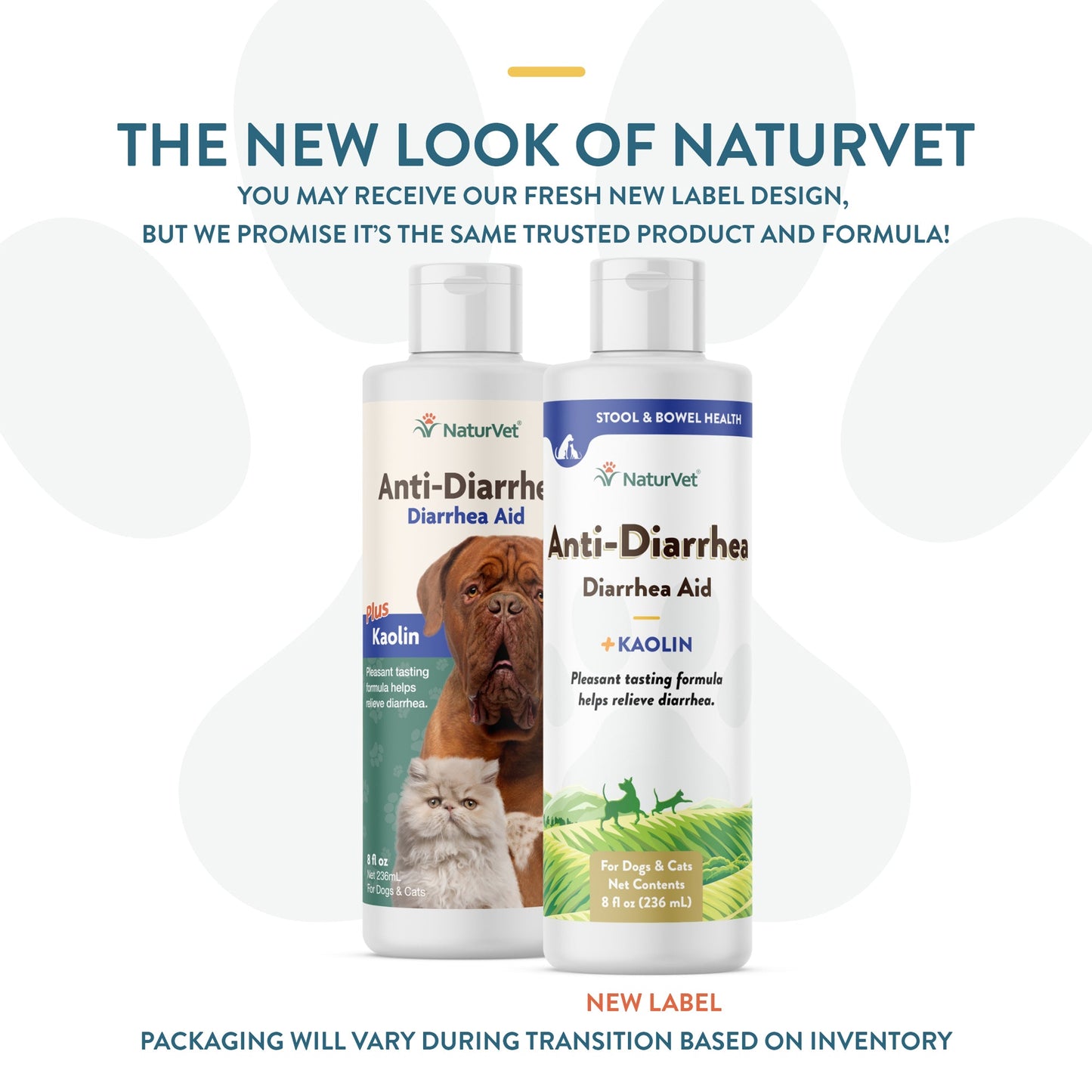 NaturVet Anti- Diarrhea Aid Plus Kaolin 8oz.