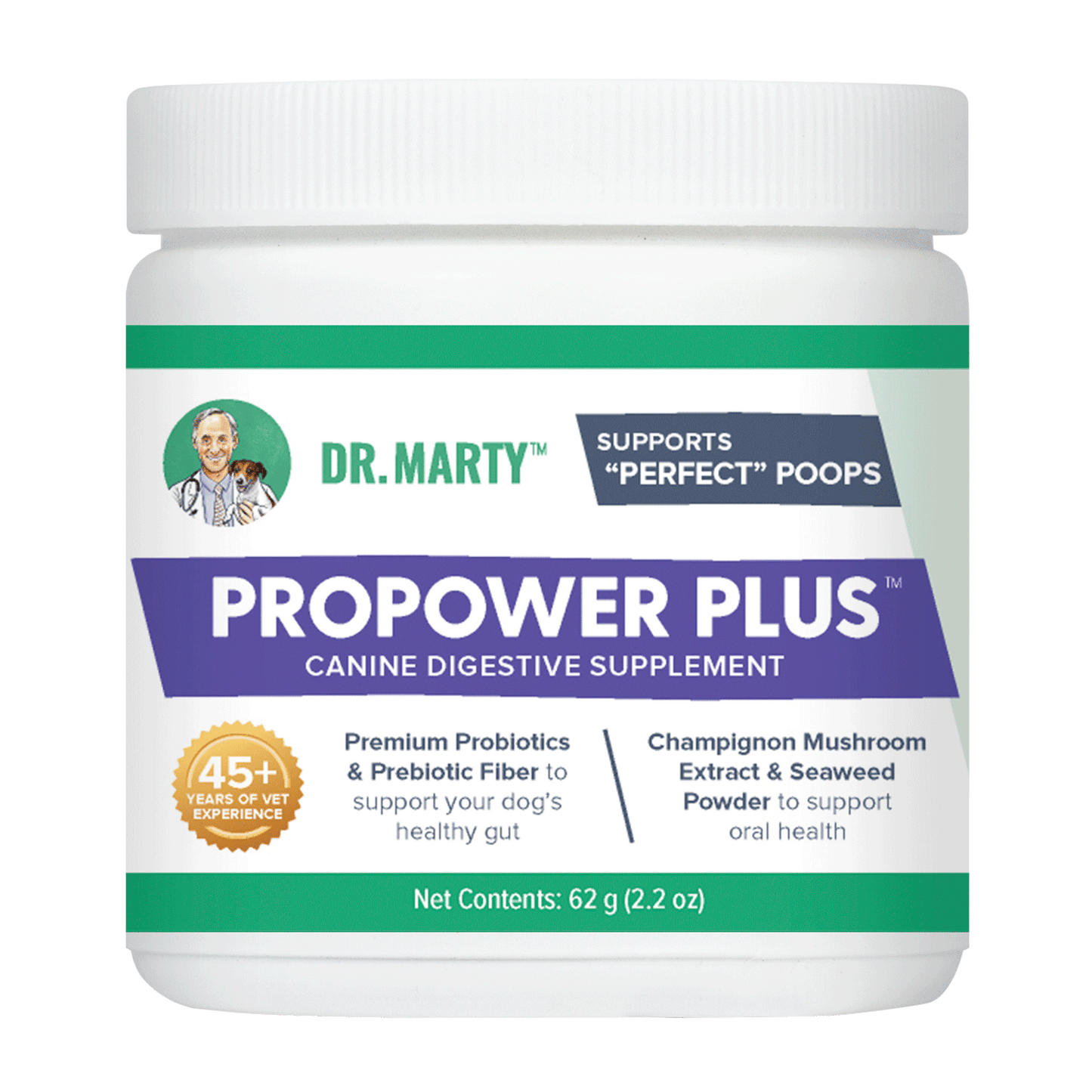 Dr. Marty ProPower Plus Probiotic Dog Supplement