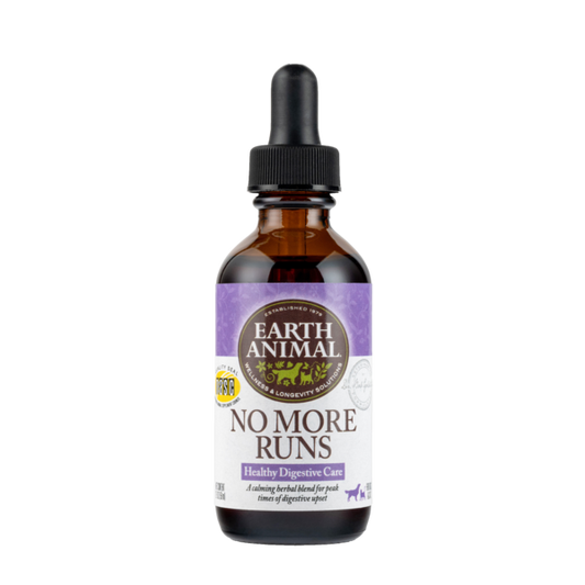 Earth Animal No More Runs Digestive Herbal Supplement for Dogs & Cats