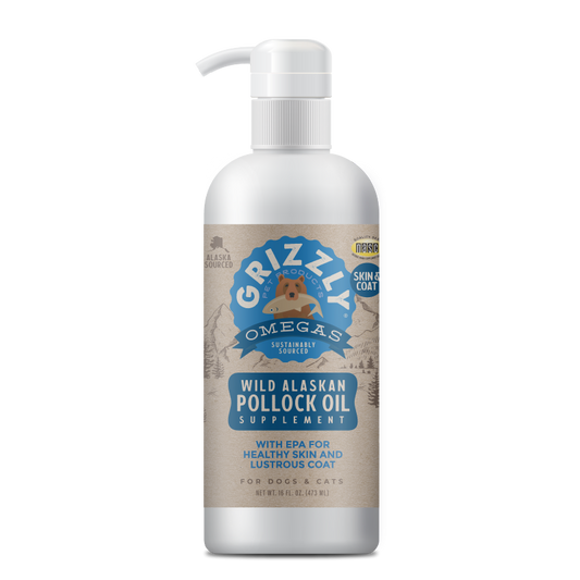 Grizzly Pollock Oil for Dogs